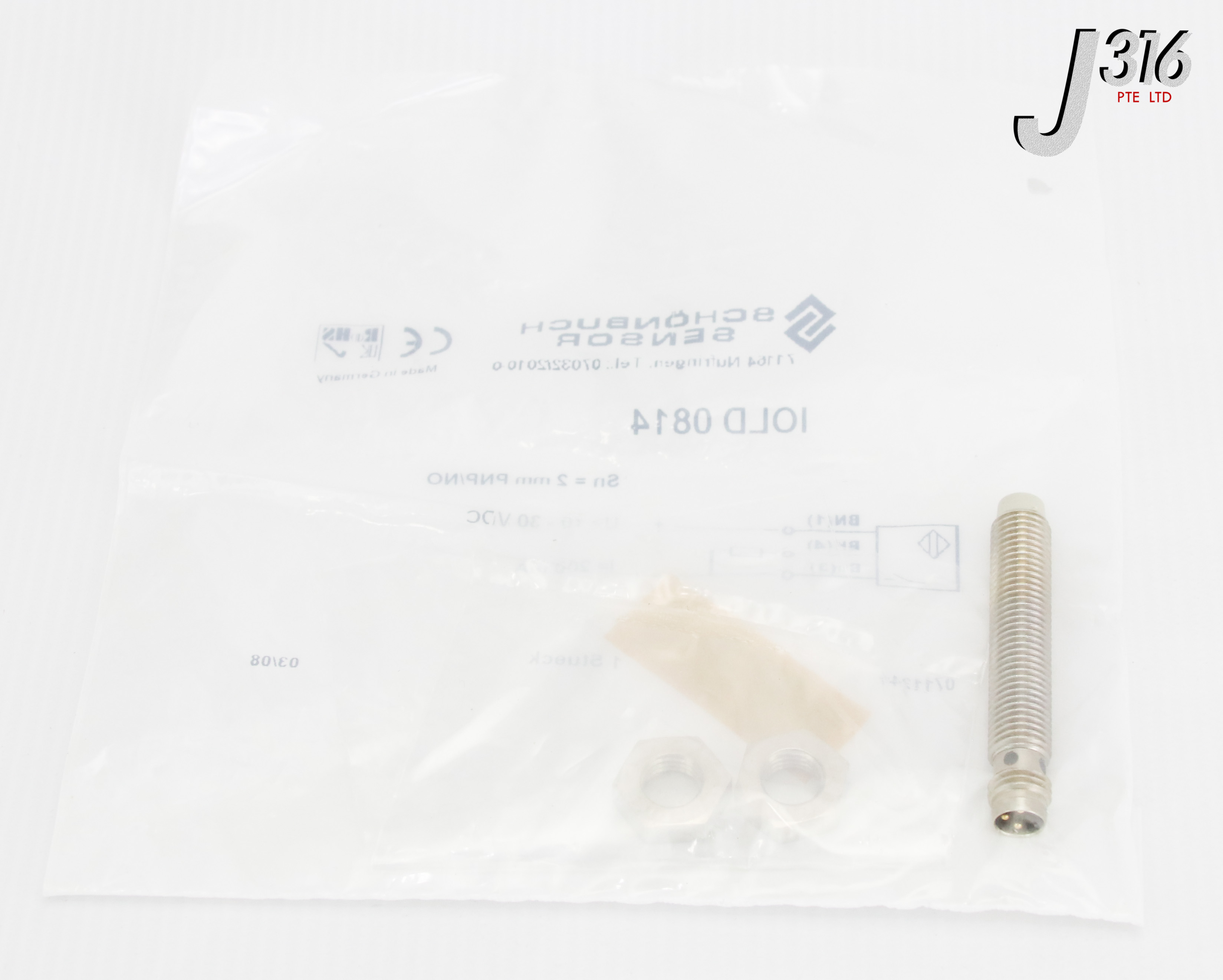 【A.S】 19545 SCHONBUCH SENSOR INDUCTIVE PROXIMITY SENSORS (NEW) IOLD0814